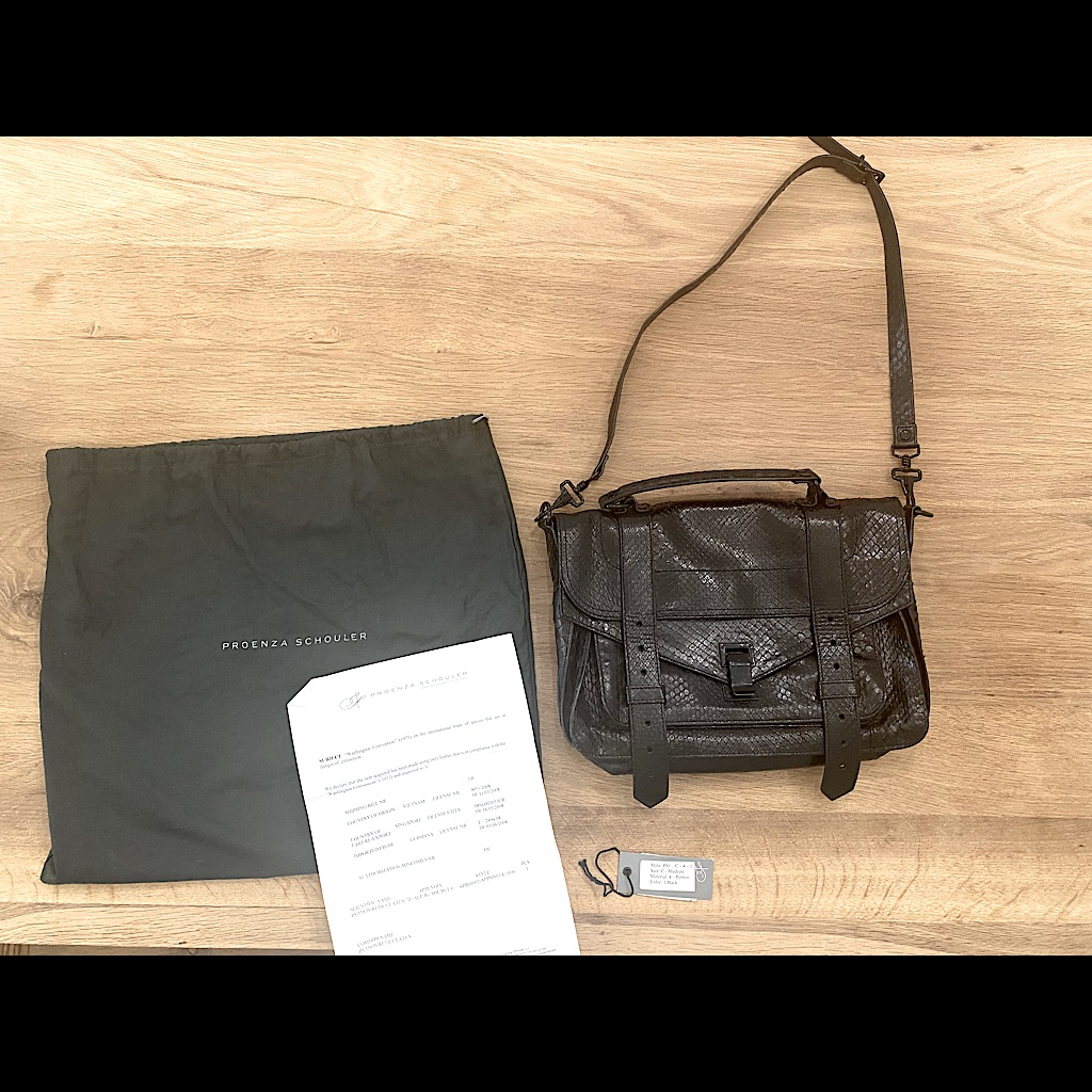 Proenza Schouler Python Bag